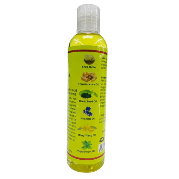 Organic SHEA BUTTER Bath, Body & Massage Oil - Image 3