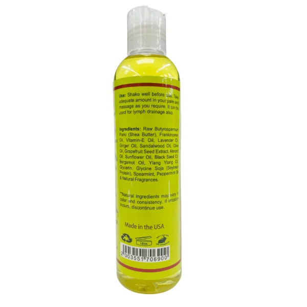 Organic SHEA BUTTER Bath, Body & Massage Oil - Image 2