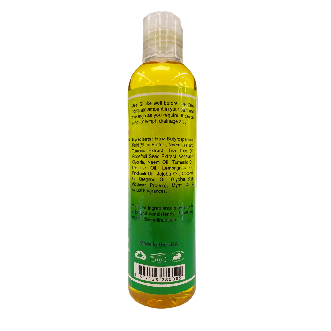 Turmeric & Neem Bath, Body & Massage oil - Image 3