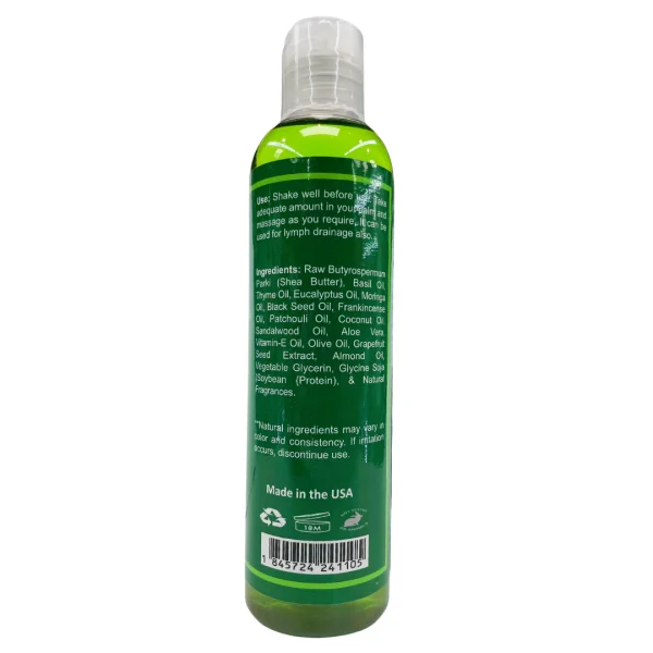 Moringa & Black Seed Bath, Body & Massage Oil - Image 3