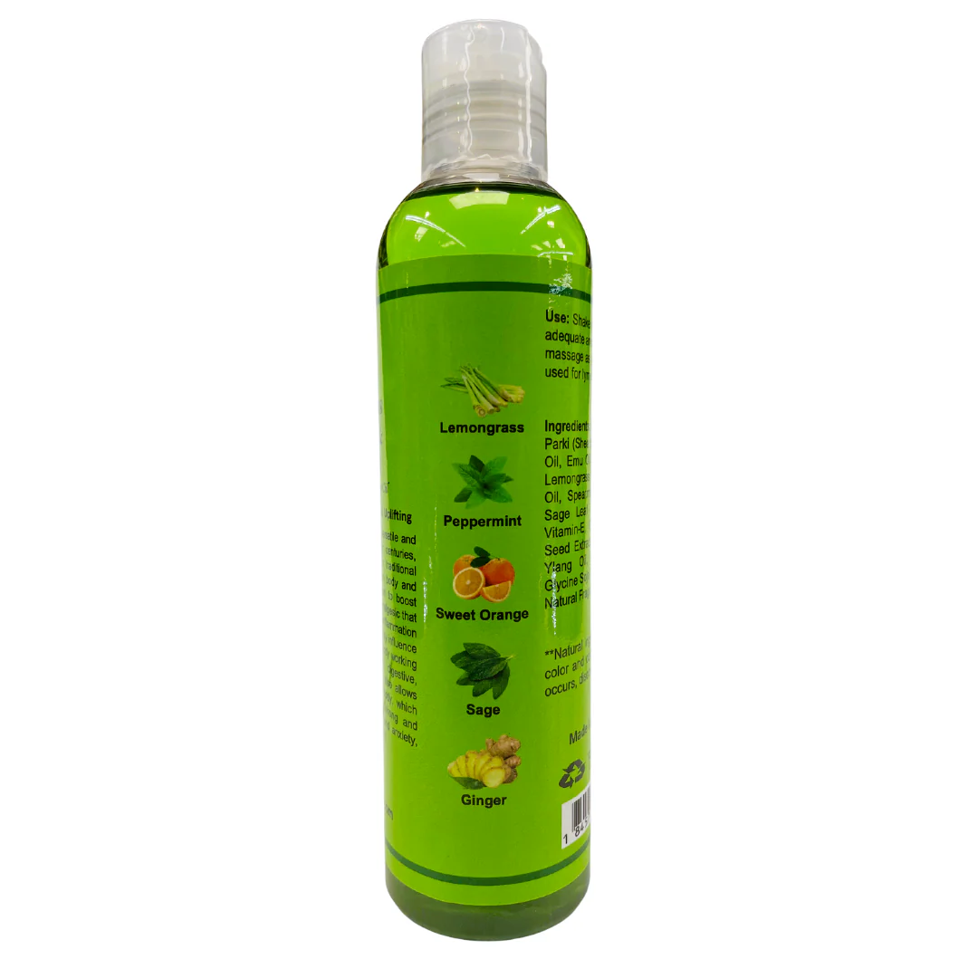 Lemongrass Bath, Body & Massage Body Oil - Image 3