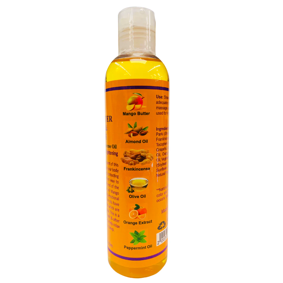 Mango Butter Bath, Body & Massage Oil - Image 2