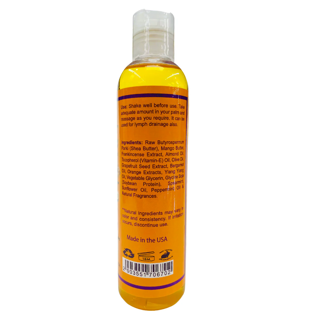 Mango Butter Bath, Body & Massage Oil - Image 3