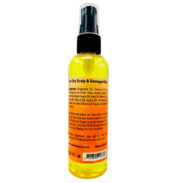 Mango Butter Moisturizing Hair & Scalp Oil - Image 3