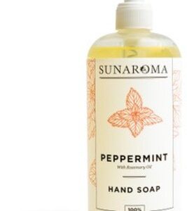 Natural Hand Soap - Peppermint 18 OZ