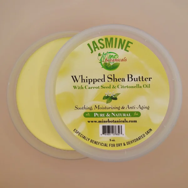 Promotional Jasmin Whipped Shea Butter with Carrot Seed & Citronella Oil 8oz - Image 2