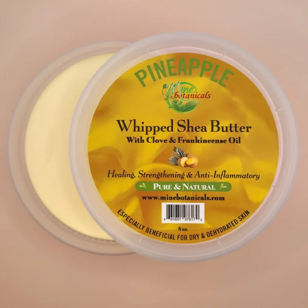 Promotional Pineapple Whipped Shea Butter with Clove & Frankincense Oil 8oz - Image 2