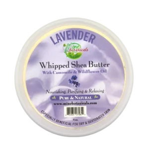 Promotional Lavender Whipped Shea Butter with Camomile & Wildflower Oil 8oz