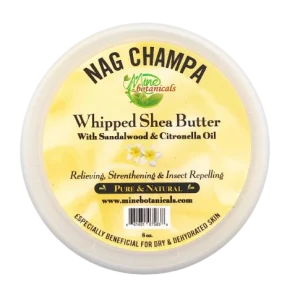 Promotional Nag Champa Whipped Shea Butter with Sandalwood & Citronella Oil 8oz