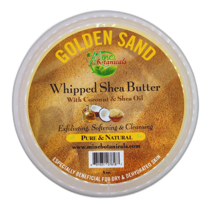 Promotional Golden Sand Whipped Shea Butter with Coconut & Shea Oil 8oz