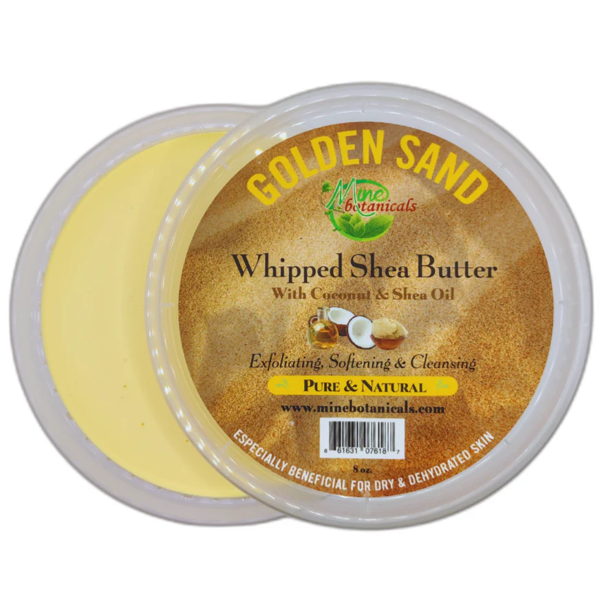 Promotional Golden Sand Whipped Shea Butter with Coconut & Shea Oil 8oz - Image 2
