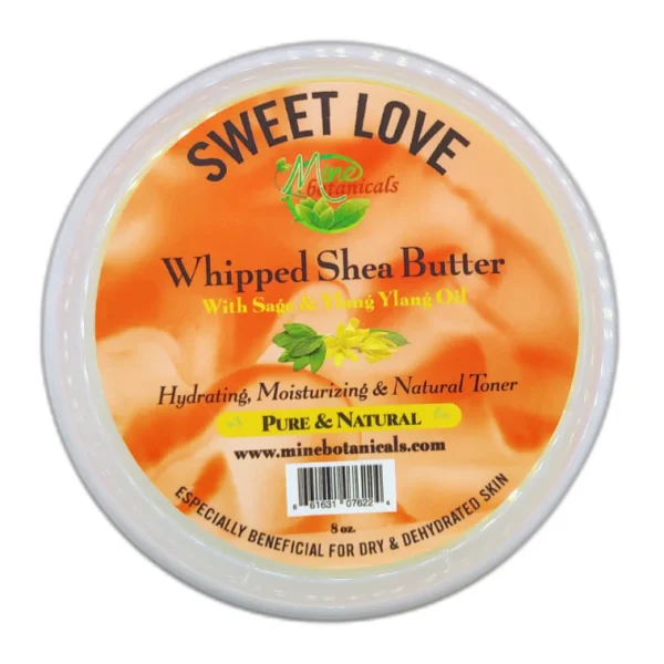 Promotional Sweet Love Whipped Shea Butter with Sage & Ylang Ylang Oil 8oz