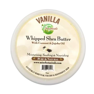 Promotional Vanilla Whipped Shea Butter with Coconut & Jojoba Oil 8oz